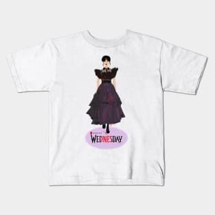 Wednesday Addams Kids T-Shirt